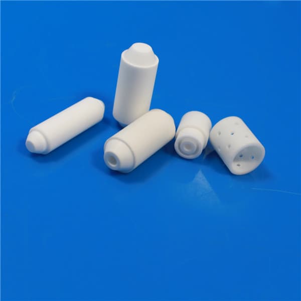 Beryllium oxide ceramic pins and sleeves