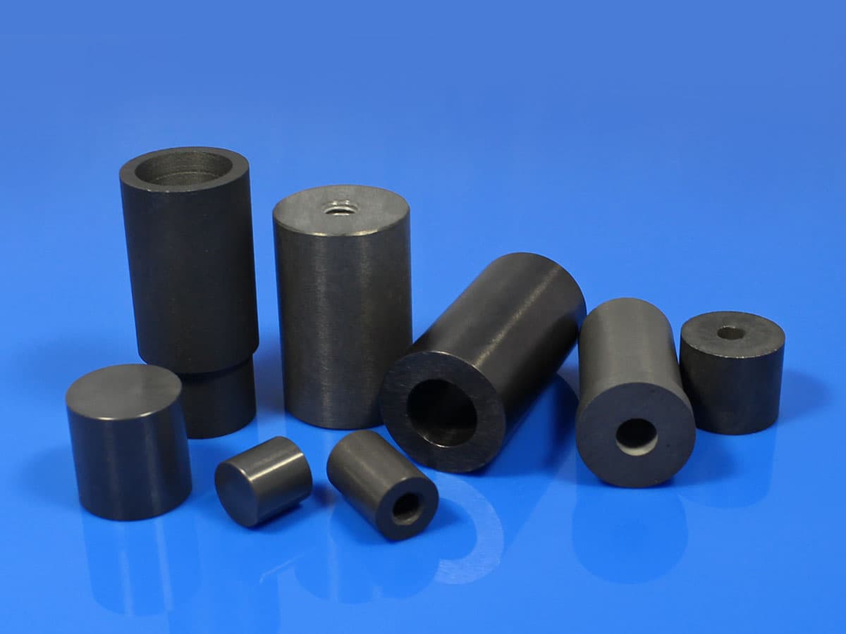 Silicon carbide ceramic roller tubes